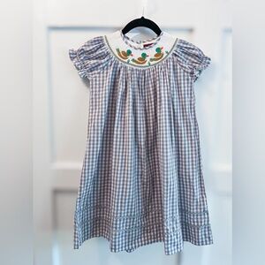 Lil Cactus Smocked Gown